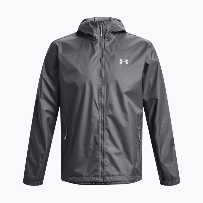 Under Armour Forefront Rain grey men's training jacket 1321439 5