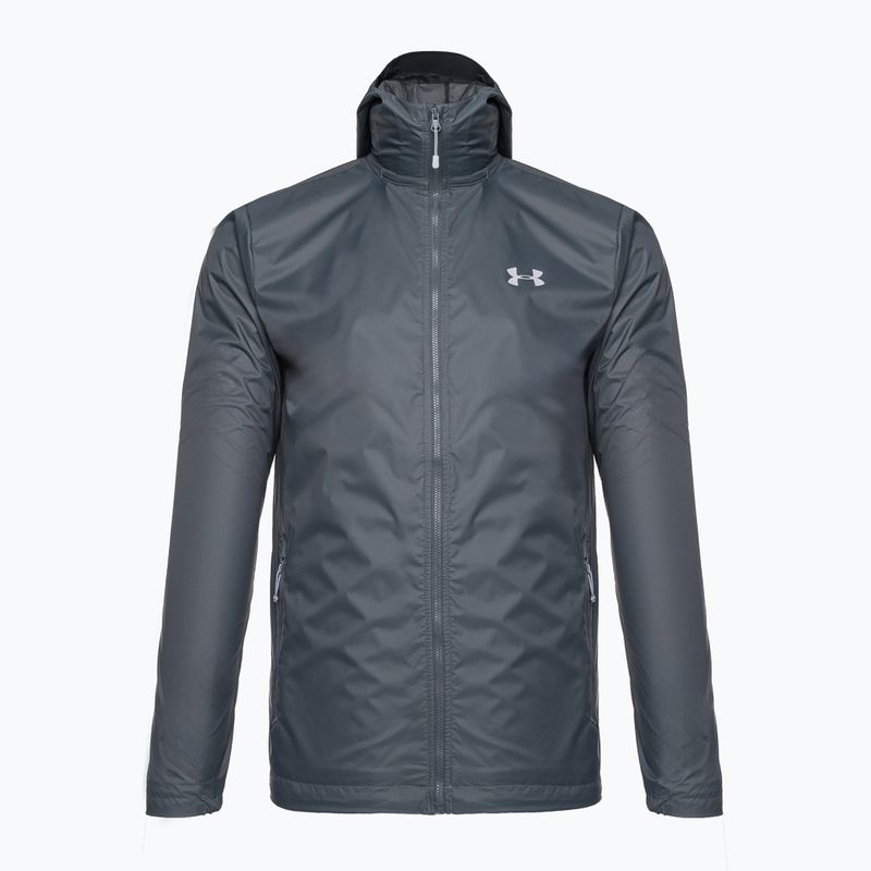 Under Armour Forefront Rain grey men's training jacket 1321439