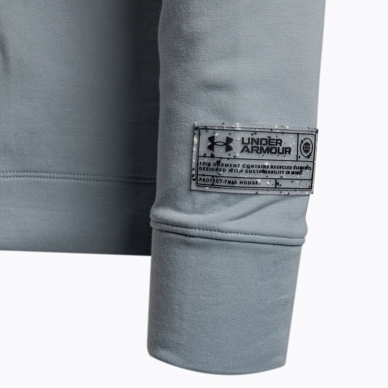 Under Armour Summit Knit Hoodie training sweatshirt blue 1377173 3
