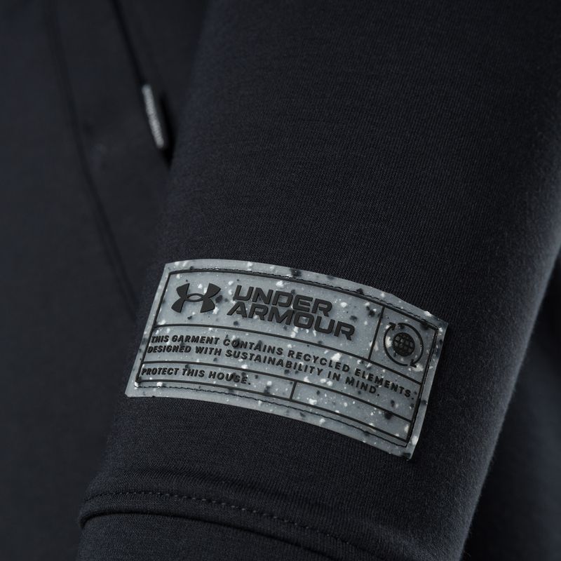 Under Armour Summit Knit Hoodie training sweatshirt black 1377173 3
