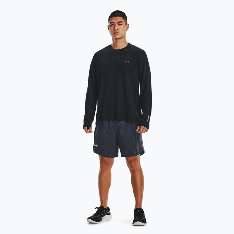 Men's Under Armour Seamless Stride running shirt black 1375693 2