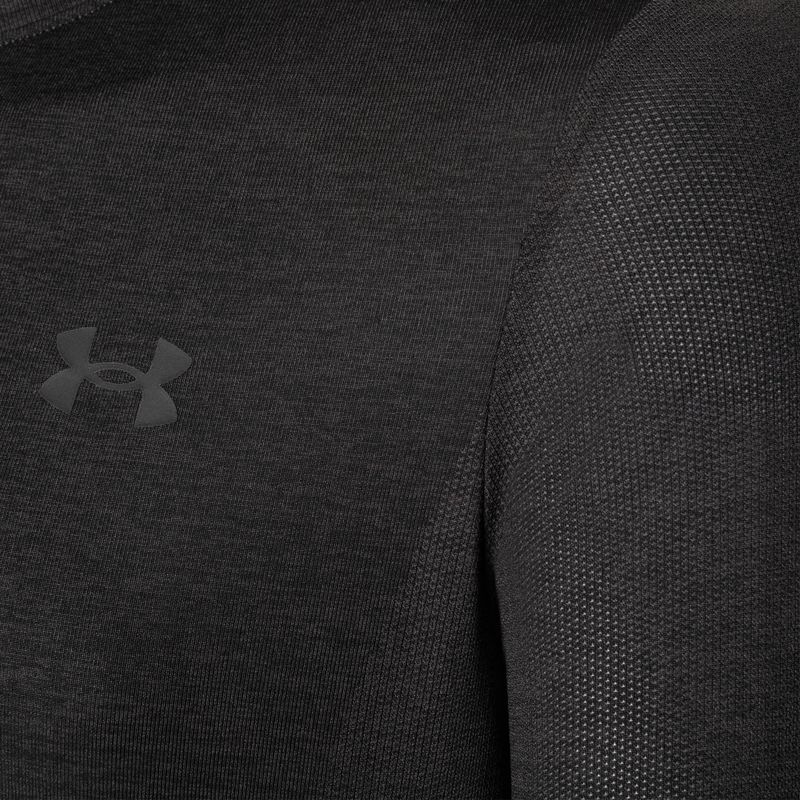 Men's Under Armour Seamless Stride running shirt black 1375693 6
