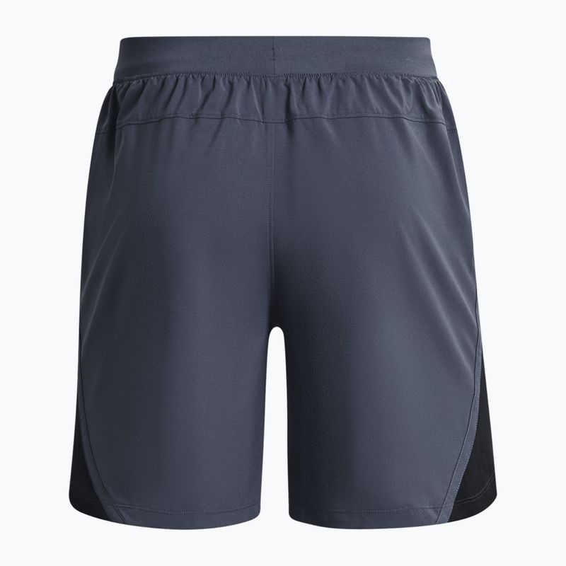 Under Armour Launch Sw 7'' 2N1 grey men's running shorts 1361497-044 4