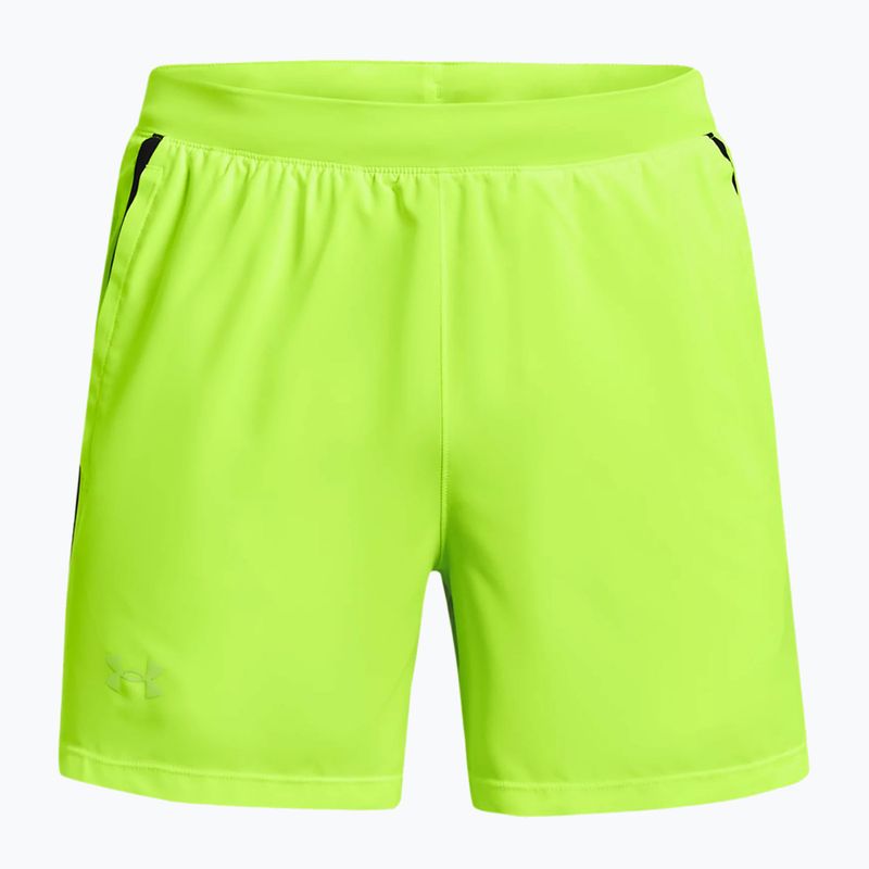 Under Armour Launch Sw 5'' men's running shorts green 1361492-369 3