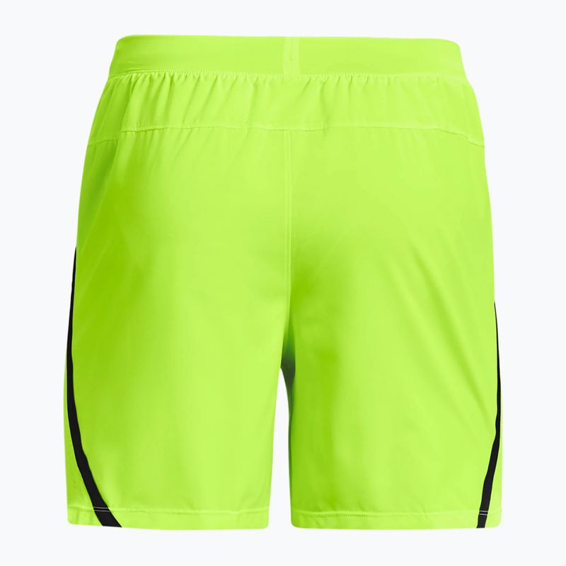 Under Armour Launch Sw 5'' men's running shorts green 1361492-369 4