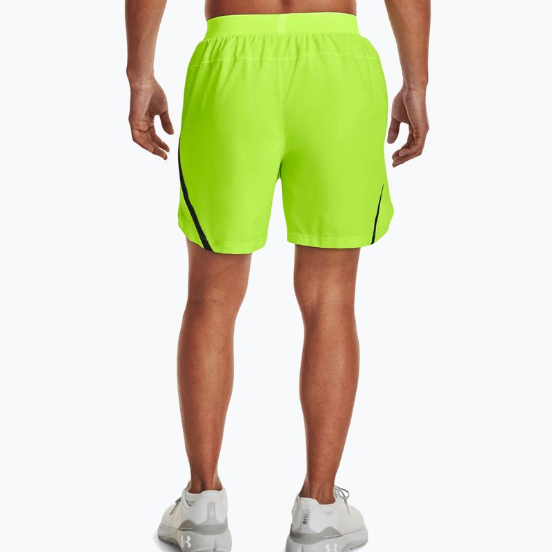 Under Armour Launch Sw 5'' men's running shorts green 1361492-369 2