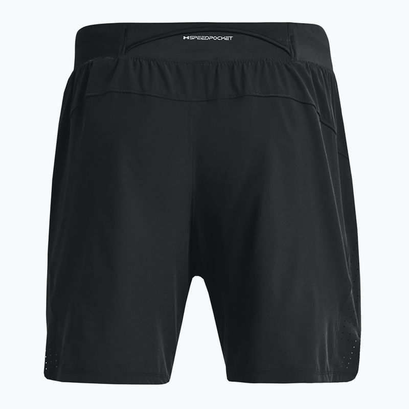 Under Armour Launch Pro 7" men's running shorts black/black/reflective 6