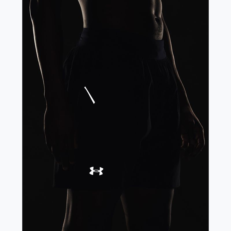 Under Armour Launch Pro 7" men's running shorts black/black/reflective 8