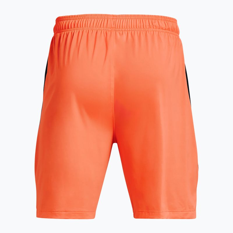 Under Armour Tech Vent men's training shorts orange 1376955 4