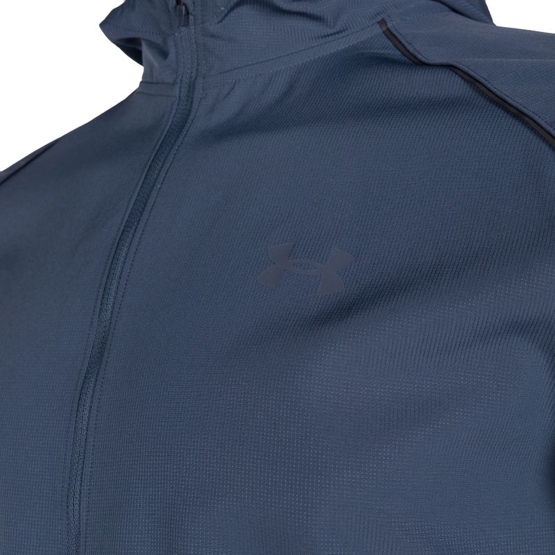 Men's Under Armour Storm Run Hooded Blue Running Jacket 1376795 3