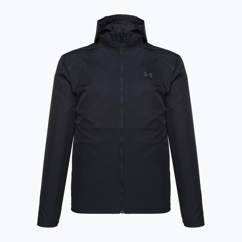 Under Armour Storm Run Hooded men's running jacket black 1376795