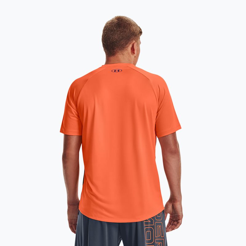 Under Armour Tech Fade men's training T-shirt orange 1377053 2