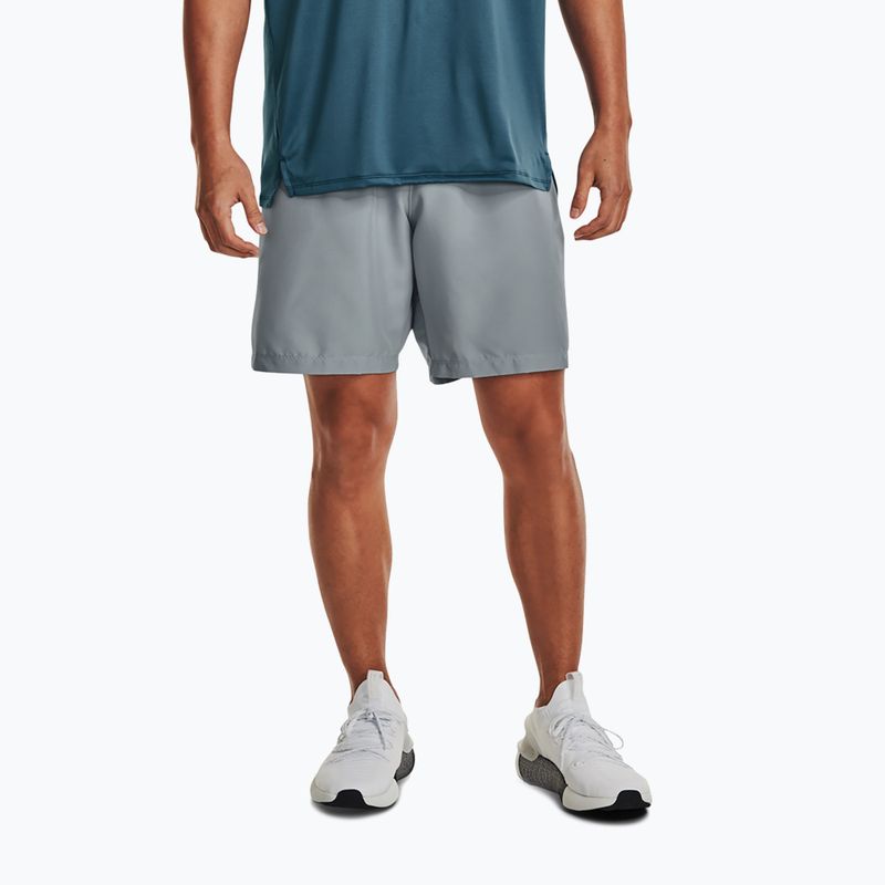 Under Armour Woven Graphic grey men's training shorts 1370388-465