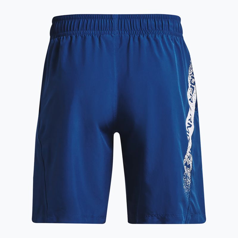 Under Armour Woven Graphic men's training shorts blue 1370388-471 4