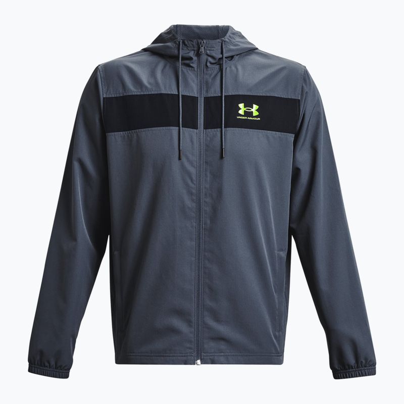 Under Armour Sportstyle Windbreaker grey men's training jacket 1361621-044