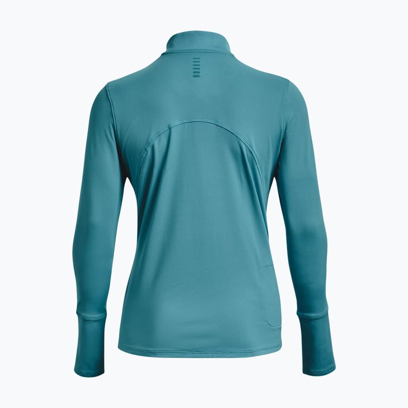 Under Armour Qualifier Run 2.0 Half Zip women's running sweatshirt blue 1365632 6