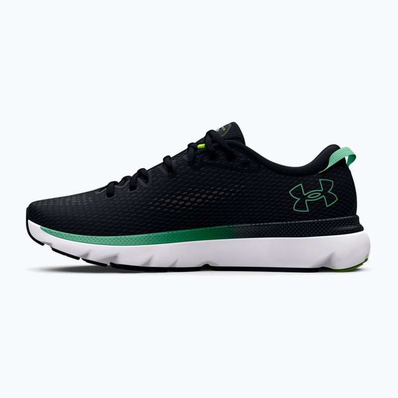 Under Armour Hovr Infinite 5 men's running shoes black-green 3026545 14