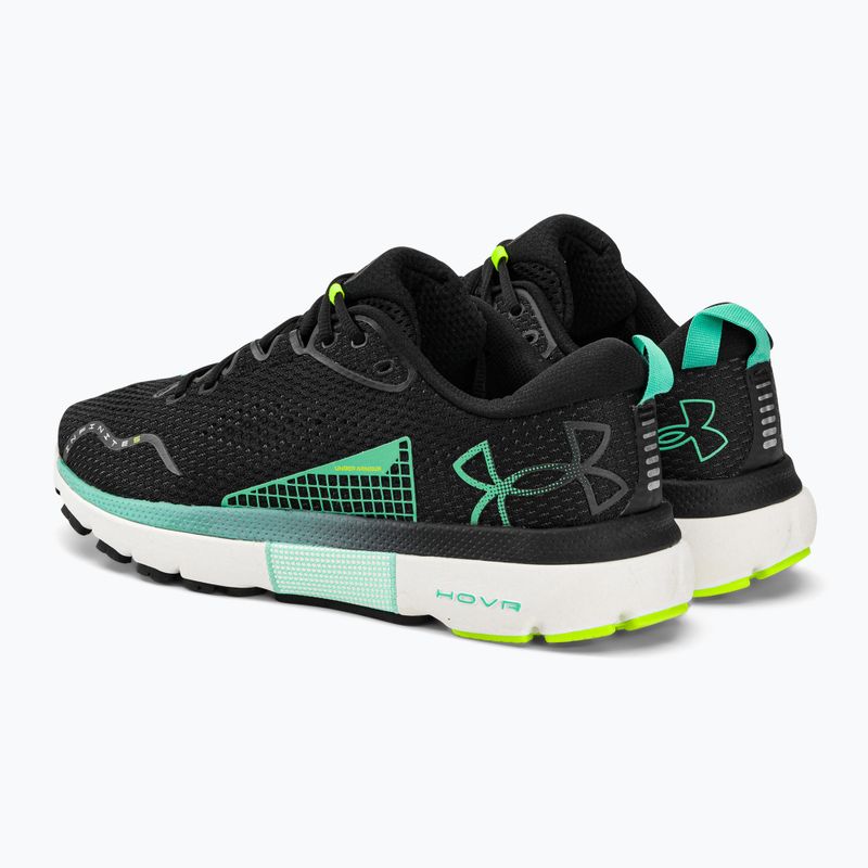 Under Armour Hovr Infinite 5 men's running shoes black-green 3026545 4