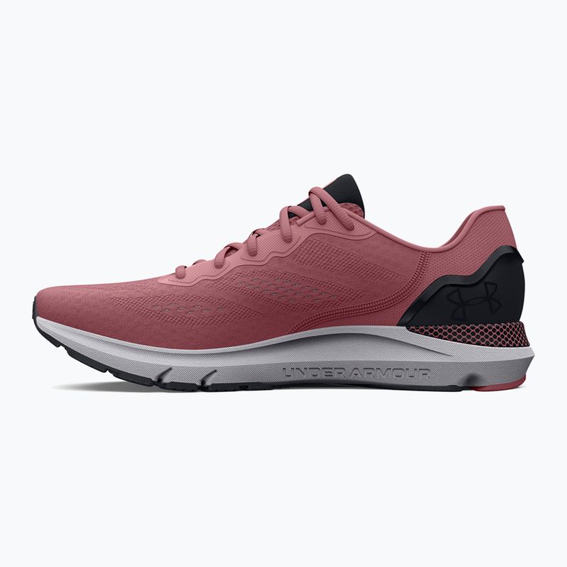 Under Armour Hovr Sonic 6 women's running shoes pink elixir/black/halo gray 9