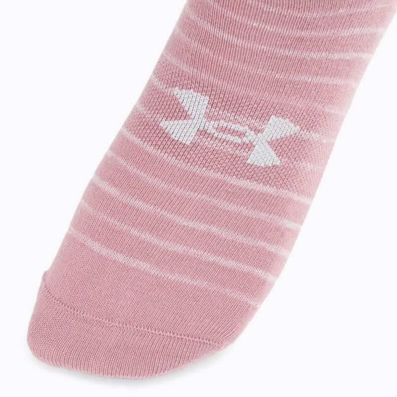 Under Armour Essential No Show training socks 6 pairs 1370542-697 3