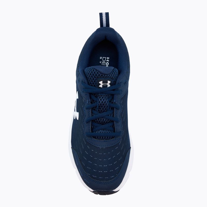 Under Armour Charged Assert 10 academy/academy/white men's running shoes 5