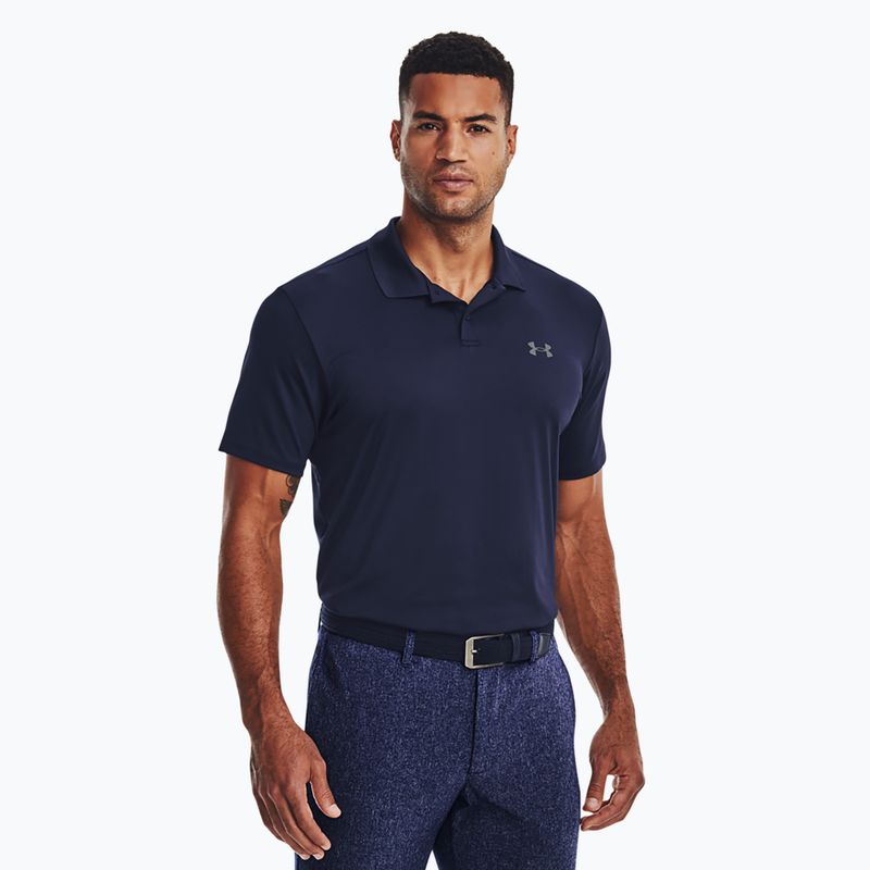 Men's polo shirt Under Armour Matchplay Polo midnight navy/pitch gray