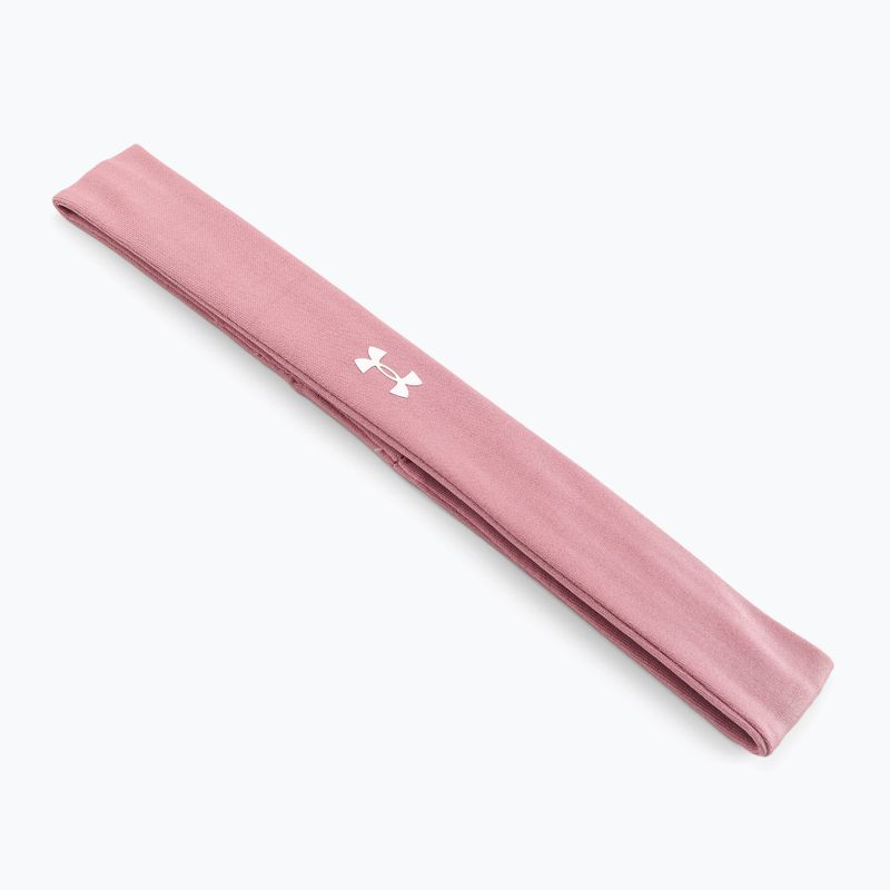 Under Armour women's headband Play Up pink elixir/white