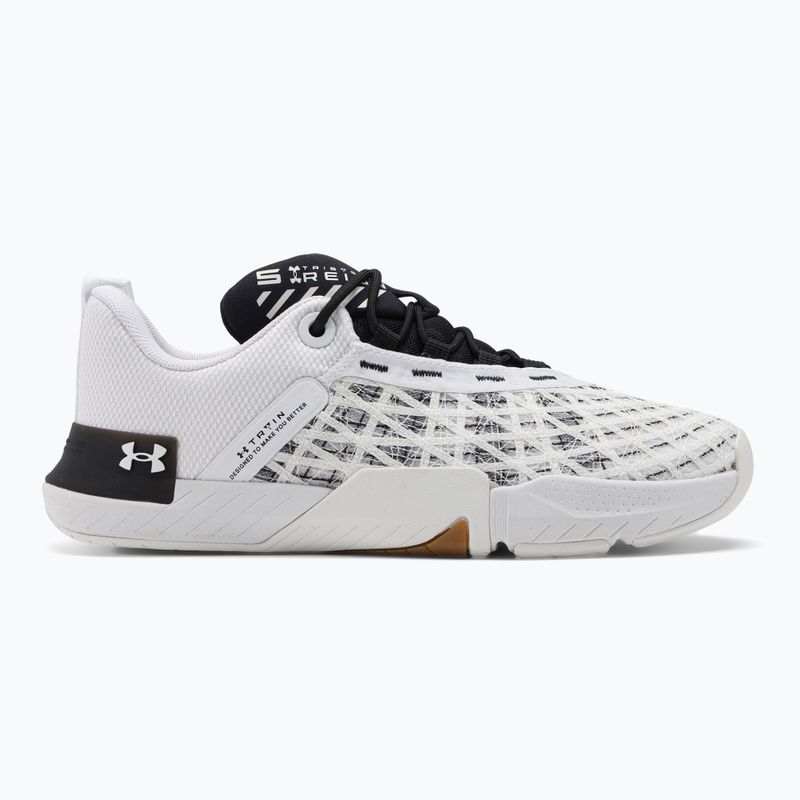 Under Armour Tribase Reign 5 white/black/white men's training shoes 2
