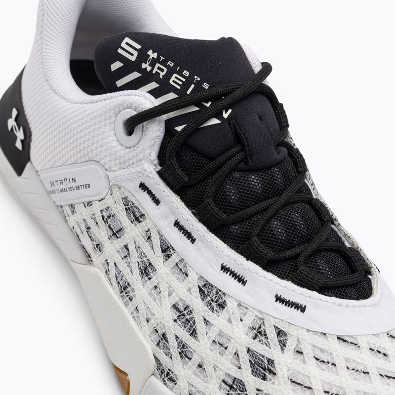 Under Armour Tribase Reign 5 white/black/white men's training shoes 8