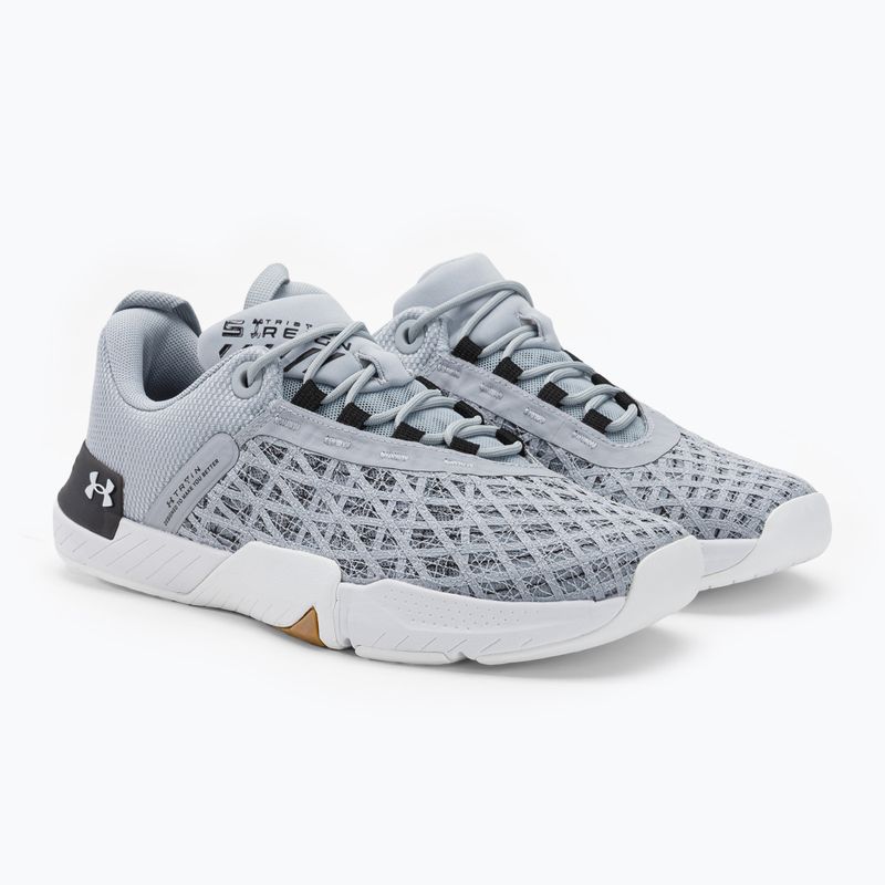 Under Armour Tribase Reign 5 grey men's training shoes 3026021 4