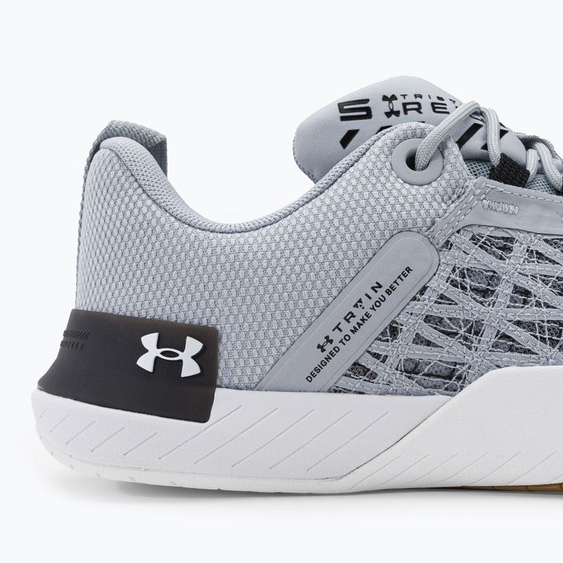 Under Armour Tribase Reign 5 grey men's training shoes 3026021 9