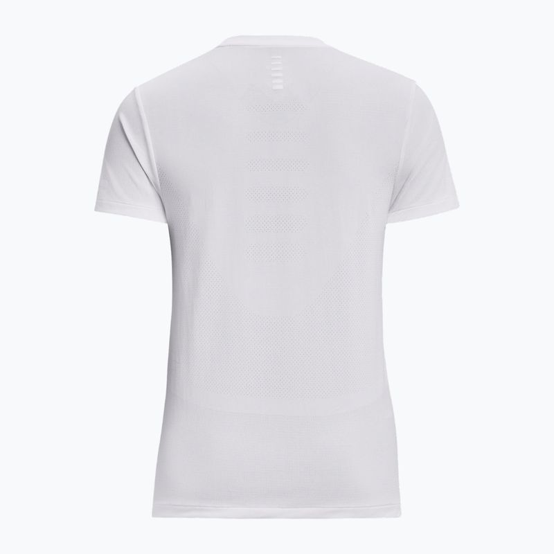 Under Armour Seamless Stride women's running T-shirt white 1375698 3