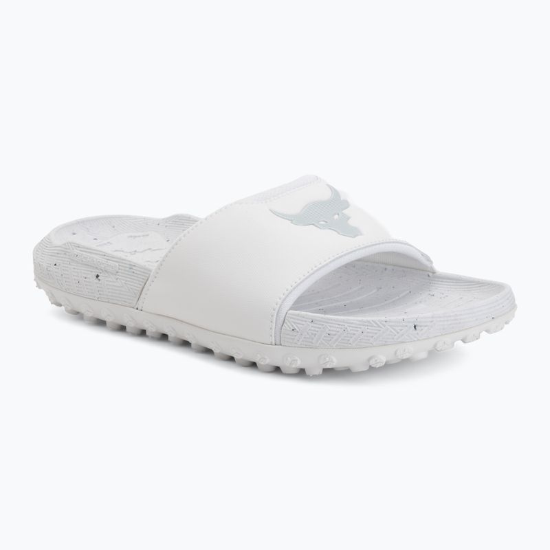 Under Armour Rock 3 flip-flops white/halo gray