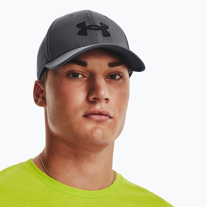 Under Armour Blitzing Adj grey men's baseball cap 1376701 5