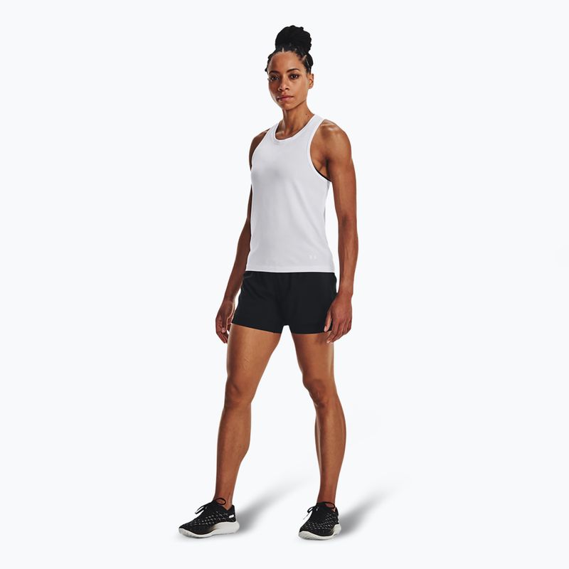 Under Armour Launch Pro 2IN1 women's running shorts black / black / reflective 2