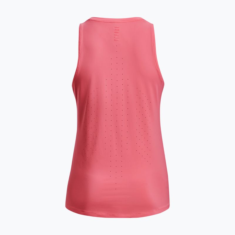 Women's Under Armour Iso-Chill Laser Tank running tank top pink 1376811 2