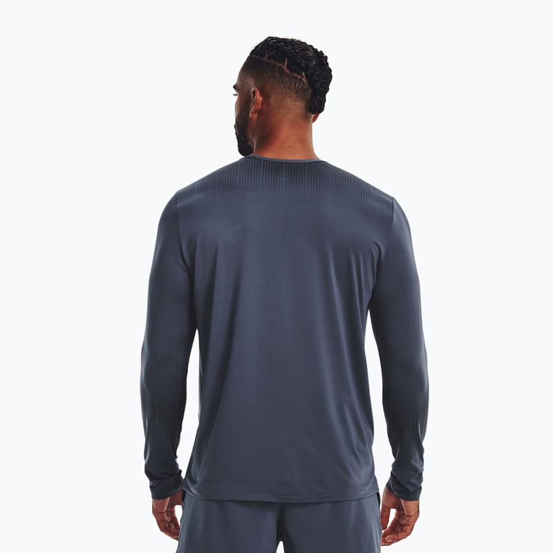 Men's Under Armour Armourprint grey training longsleeve 1376787 2