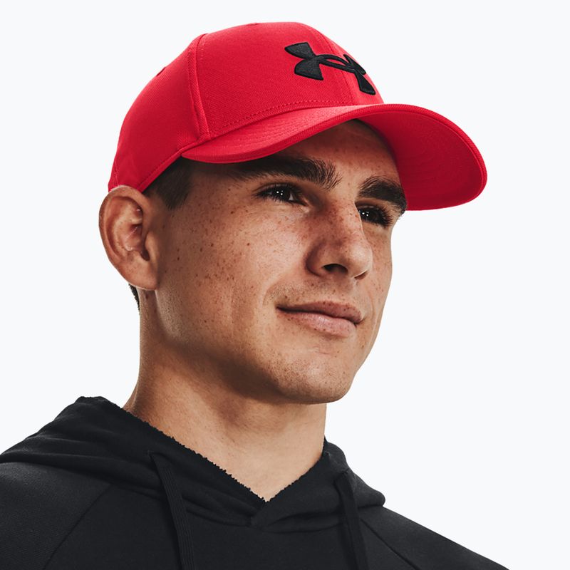 Under Armour Blitzing Adj men's baseball cap red 1376701 5