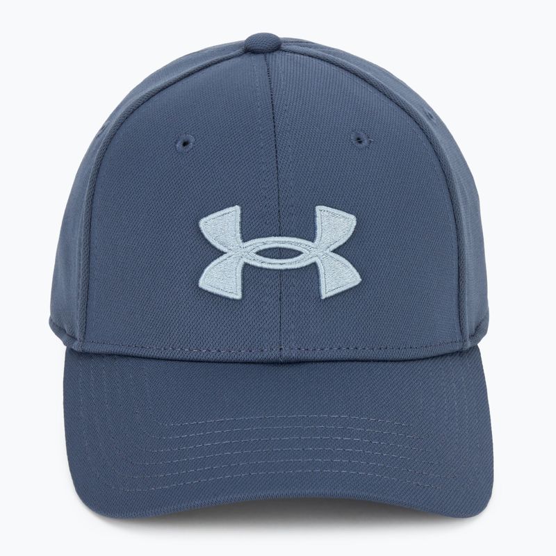Men's baseball cap Under Armour Blitzing downpour gray/harbor blue 2