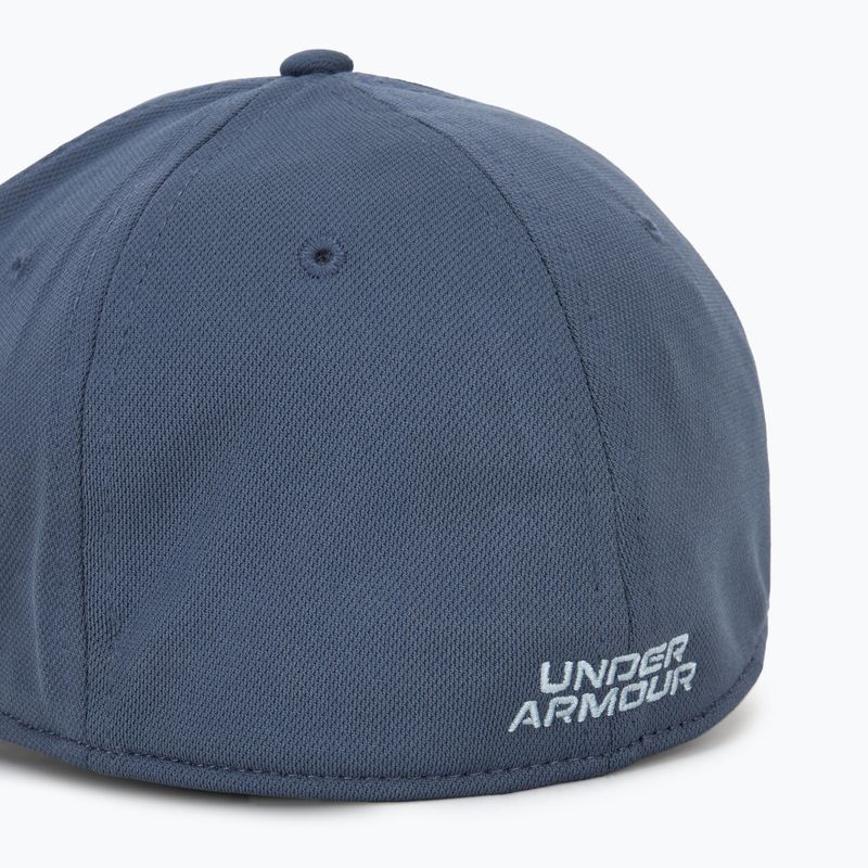 Men's baseball cap Under Armour Blitzing downpour gray/harbor blue 4