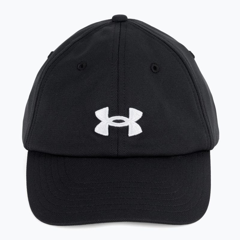 Under Armour Blitzing Adj Black/White women's baseball cap 1376705 4