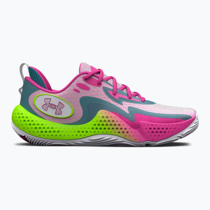 Under Armour Spawn 5 basketball shoes white 3026285 10