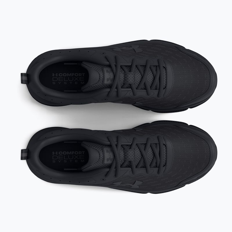 Under Armour Charged Assert 10 men's running shoes black 3026175 14