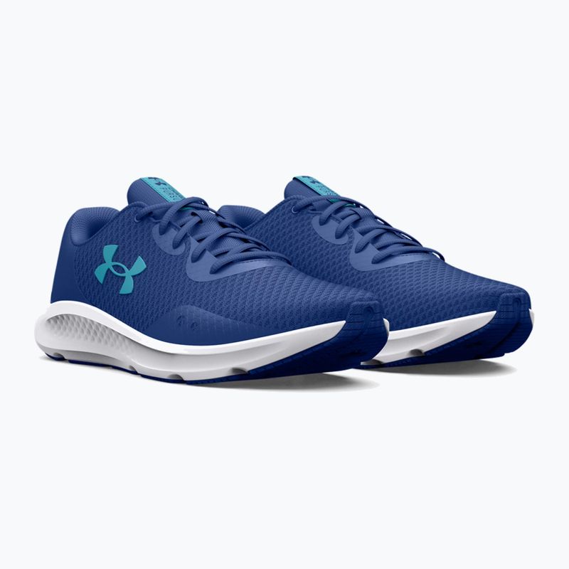 Under Armour Charged Pursuit 3 blue men's running shoes 3024878 11