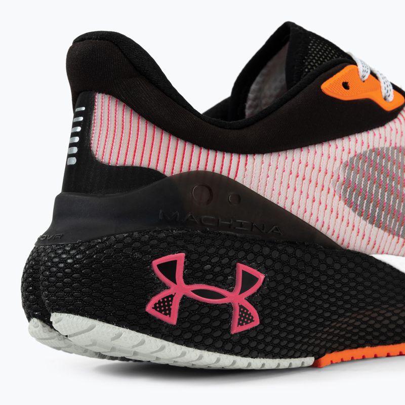 Under Armour Hovr Machina Breeze men's running shoes black and white 3026235 9