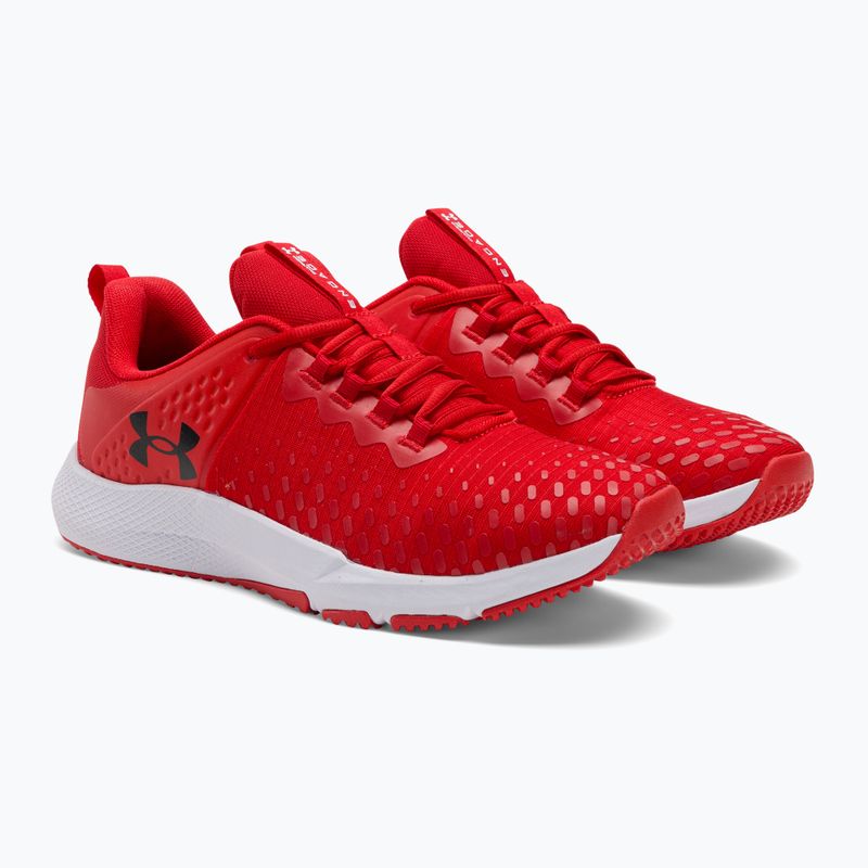 Under Armour Charged Engage 2 men's training shoes red/black/black 4
