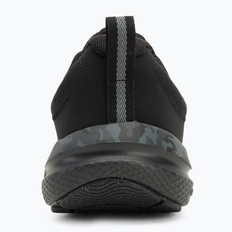 Men's running shoes Under Armour Charged Assert 10 Camo black/black/pitch gray 6