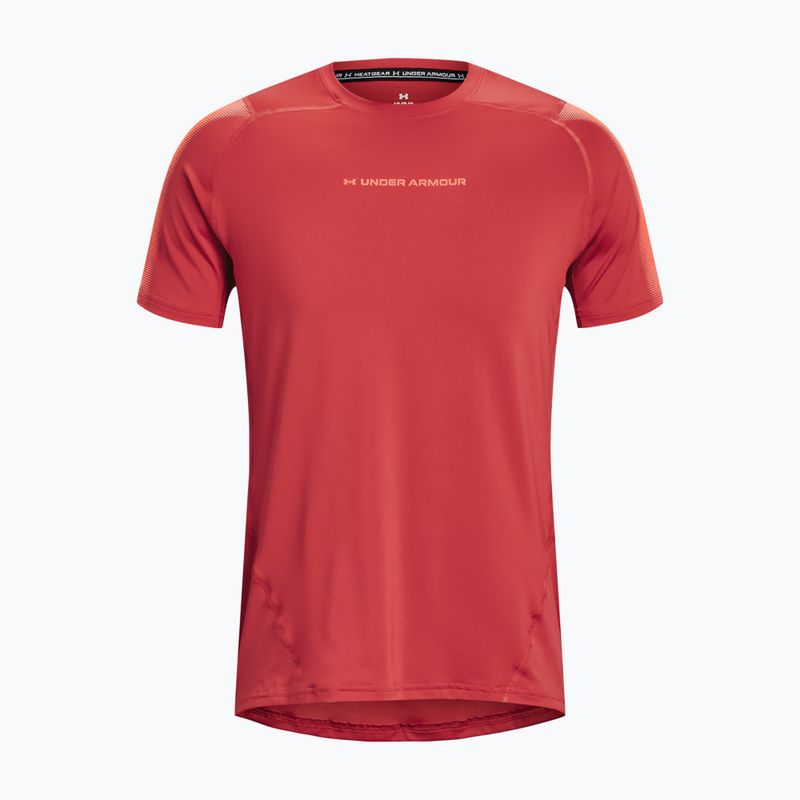 Under Armour men's training T-shirt HG Armour Nov Fitted red 1377160 3