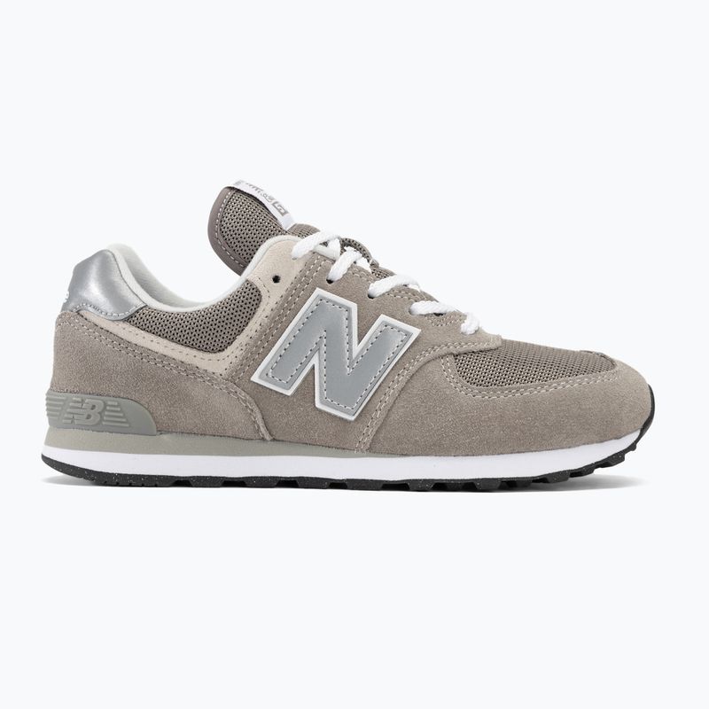 New Balance 574's V1 grey children's shoes 2