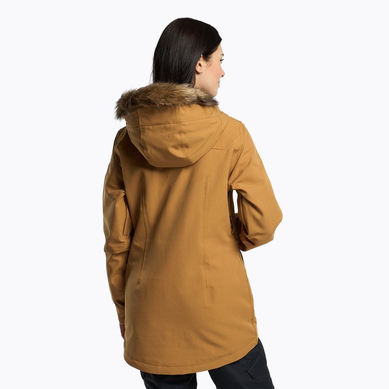 Women's snowboard jacket Volcom Shadow Ins Caramel H0452306 3